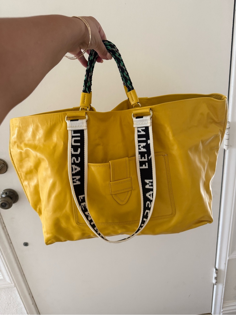 NEW Clare V. Grand Bateau - Yellow